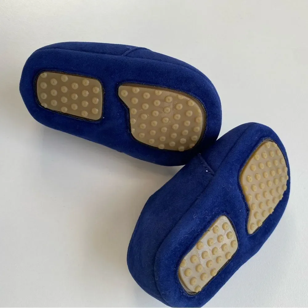NWOT MTK Joseph Suede Baby Boy Shoes in royal blue